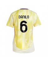 Juventus Danilo Luiz #6 Bortedrakt Dame 2024-25 Korte ermer